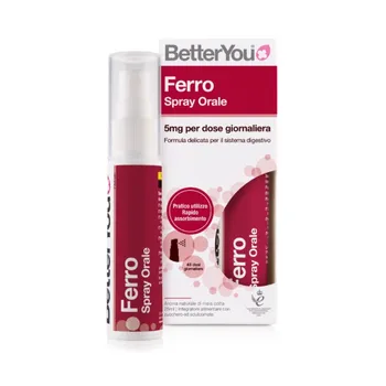 Betteryou Ferro Spray Orale 25 ml Ferro 