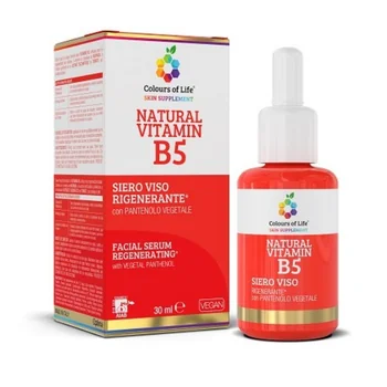 Natural Vitamina B5 Siero Viso 30 ML Siero Rigenerante Purificante e Protettivo
