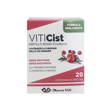 Viticist Mirtillo 20 Compresse Rivestite Senza Glutine