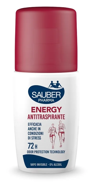 Sauber Deo 72H Energy Vapo Iper-Sudorazione