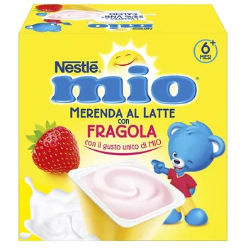 Mio Merenda Latte/Fragol 4 100G