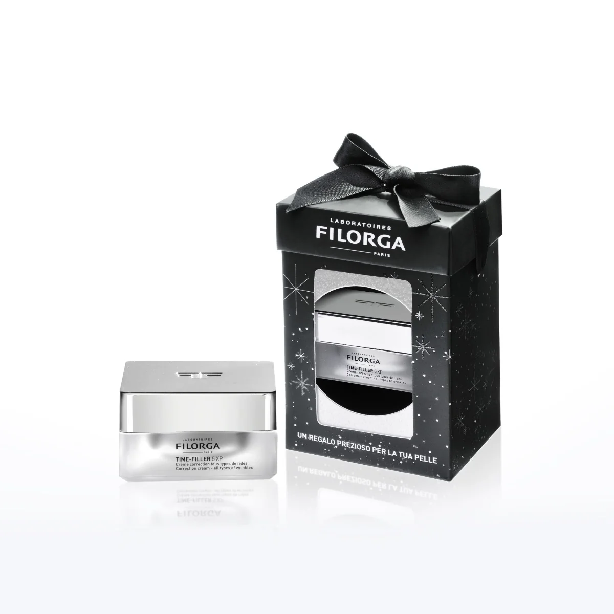 Coffret Filorga Time-Filler 5XP Crema 15 ml Correttiva per 5 Tipi di Rughe, Viso, Collo