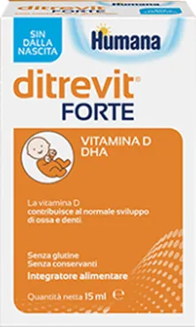 Humana Ditrevit Forte Gocce 15 ml