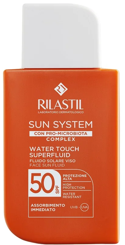 Rilastil Sun Spf50 Water Superfluid 50 Ml Protezione quotidiana viso