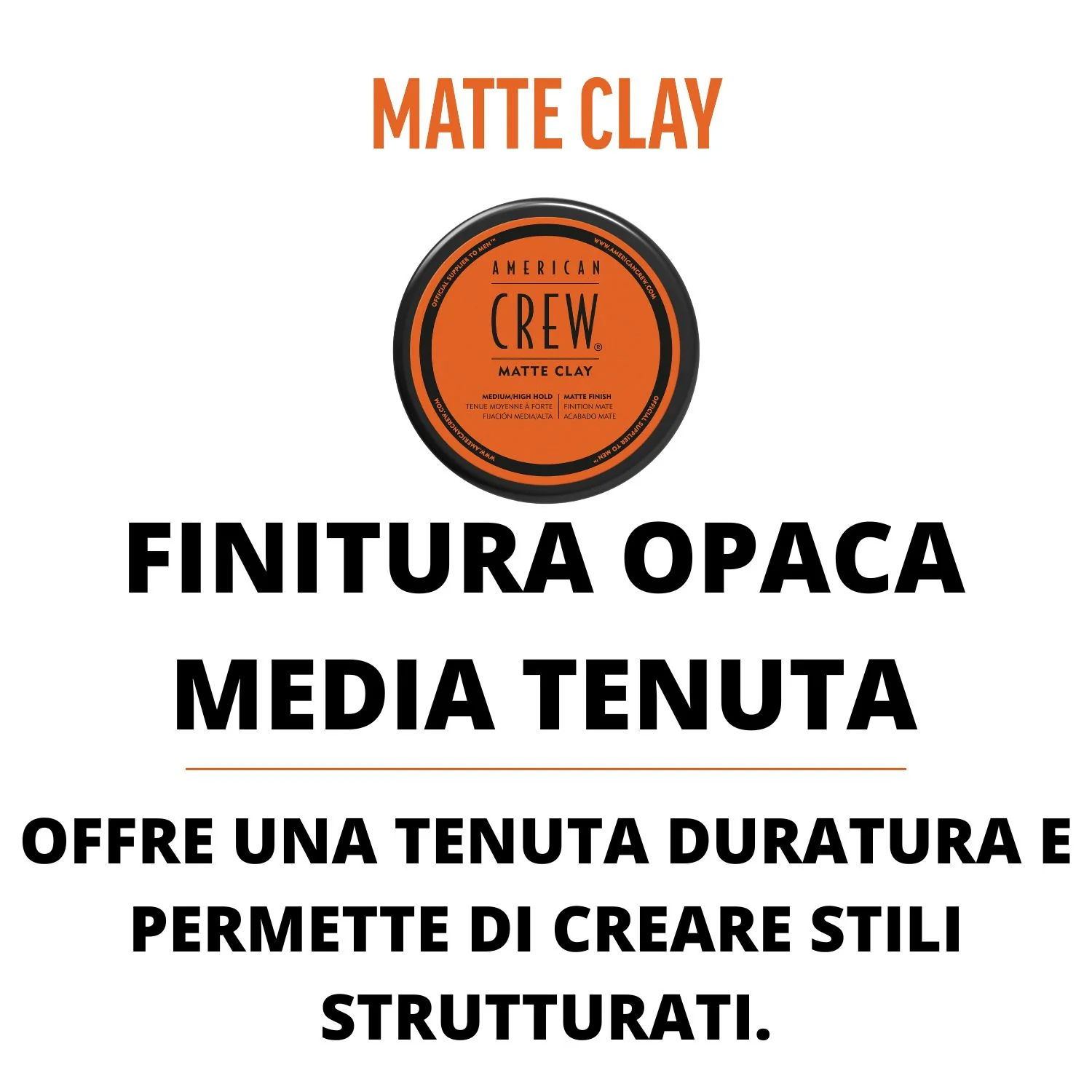 American Crew Cera Matte Clay 85G
