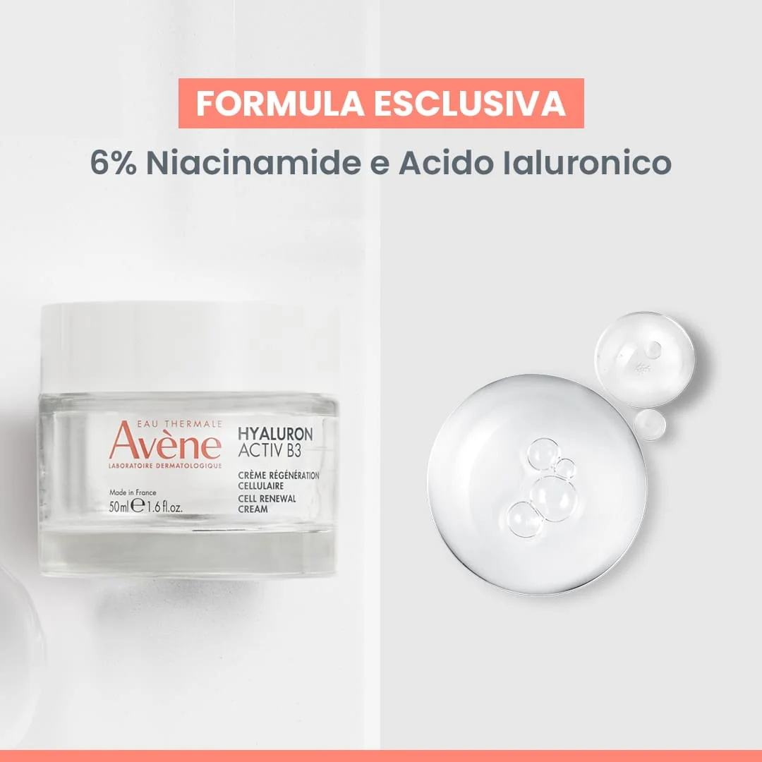 Eau Thermale Avène Hyaluron Activ B3 50 ml Crema Rigenerante Cellulare Anti-Età