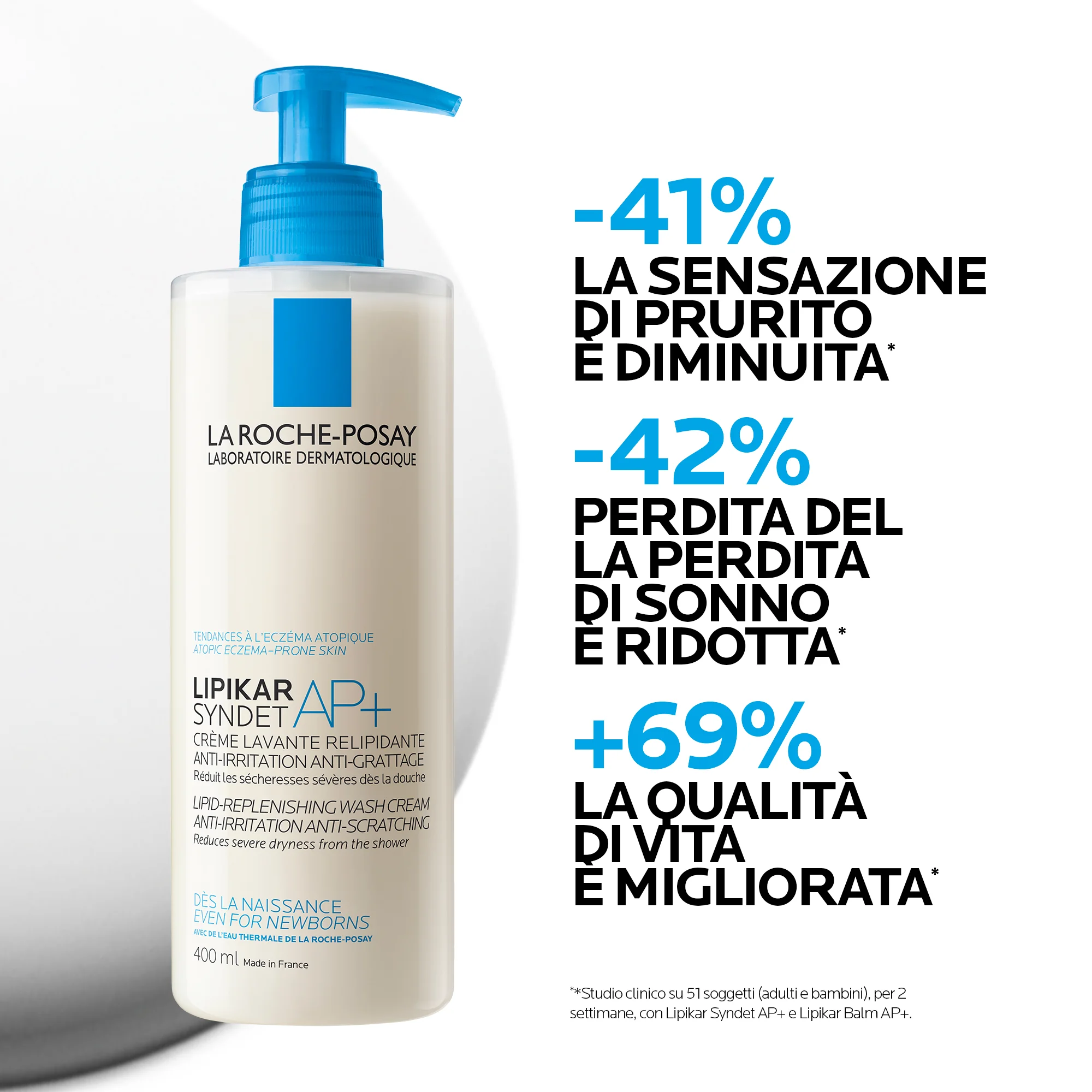 La Roche Posay Lipikar Syndet AP+ 400 Ml Detergente Idratante