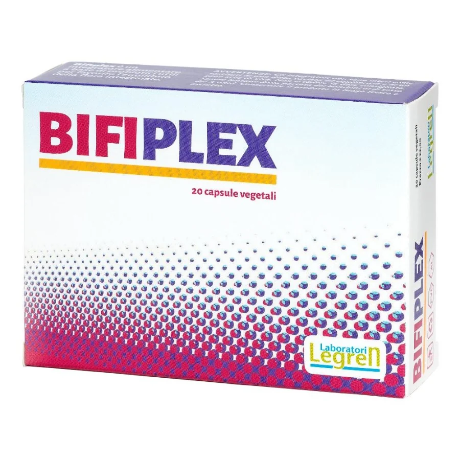 Bifiplex 20 Capsule Integratore Regolarità Intestinale e Colon