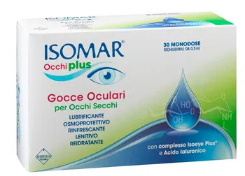 Isomar Occhi Plus Monodose Gocce Oculari 30 Flaconcini