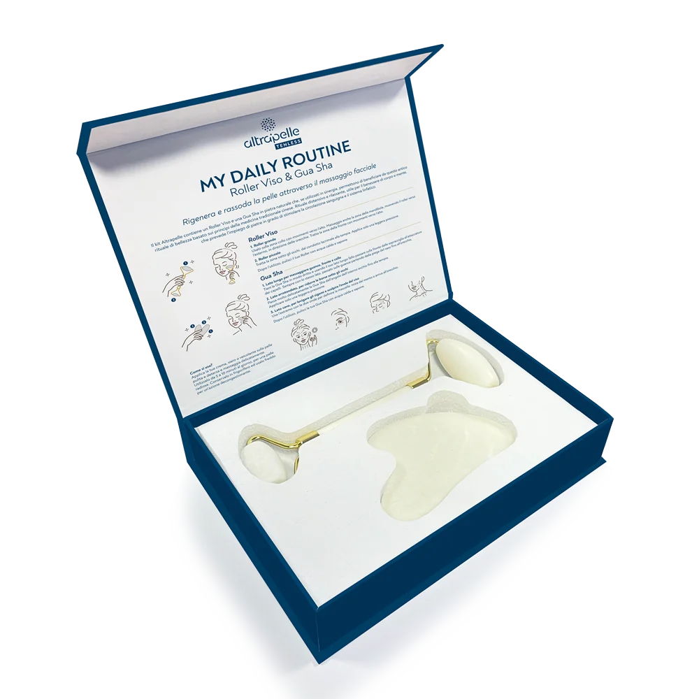 Altrapelle Tenless Set My Daily Routine Gua Sha E Roller Viso Viso