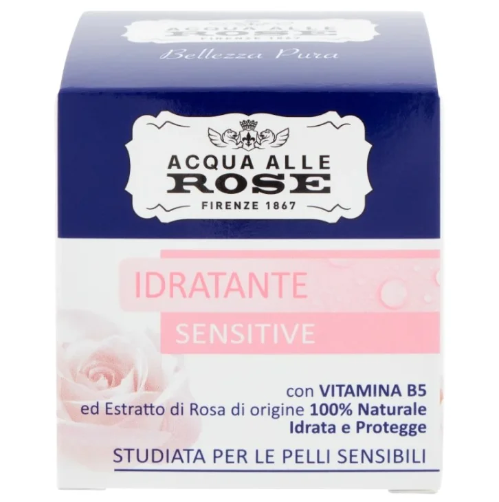 Acqua Alle Rose Crema Viso Idratante Sensitive 50 ml Pelle Sensibile