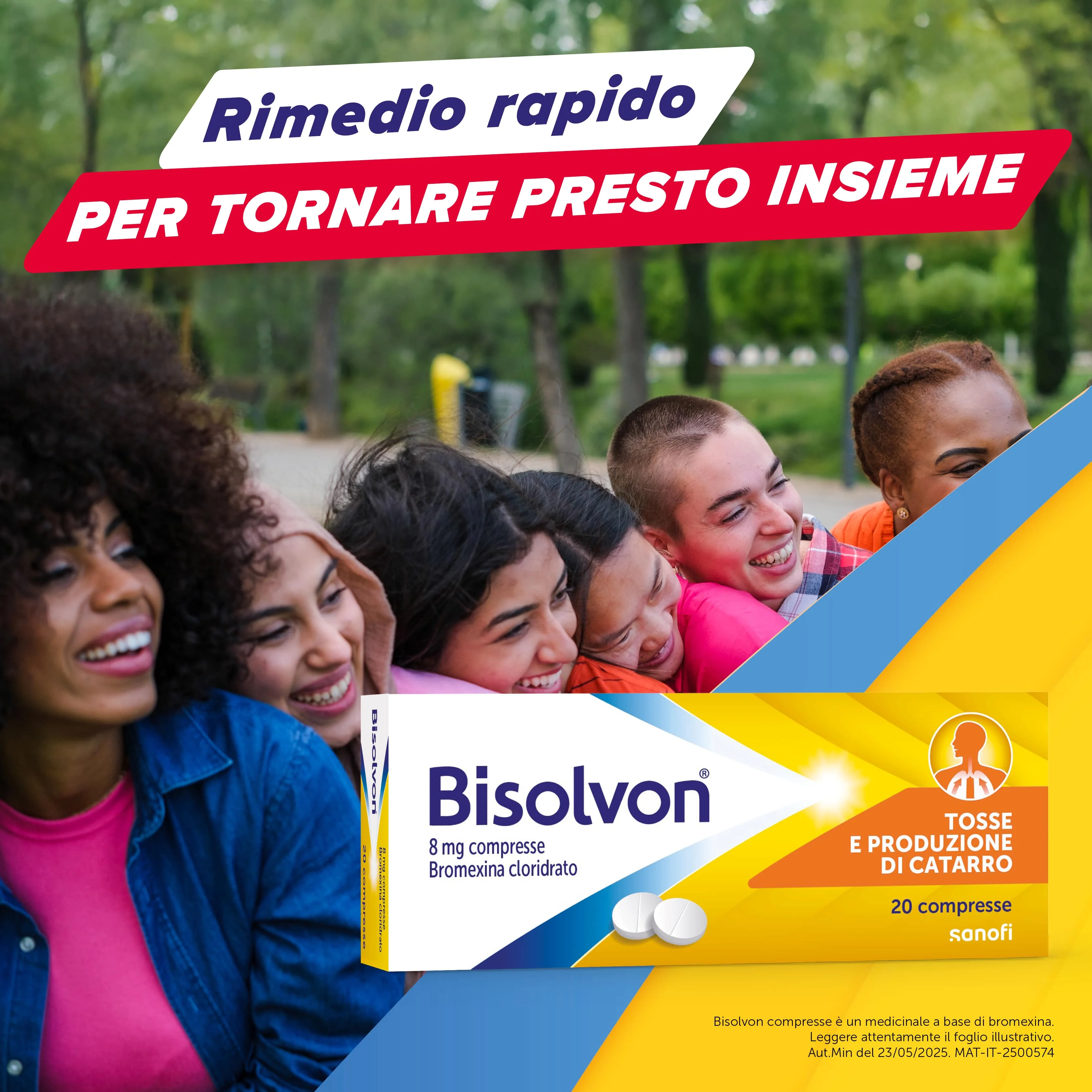 Bisolvon 8 mg Bromexina Cloridrato 20 Compresse Mucolitico
