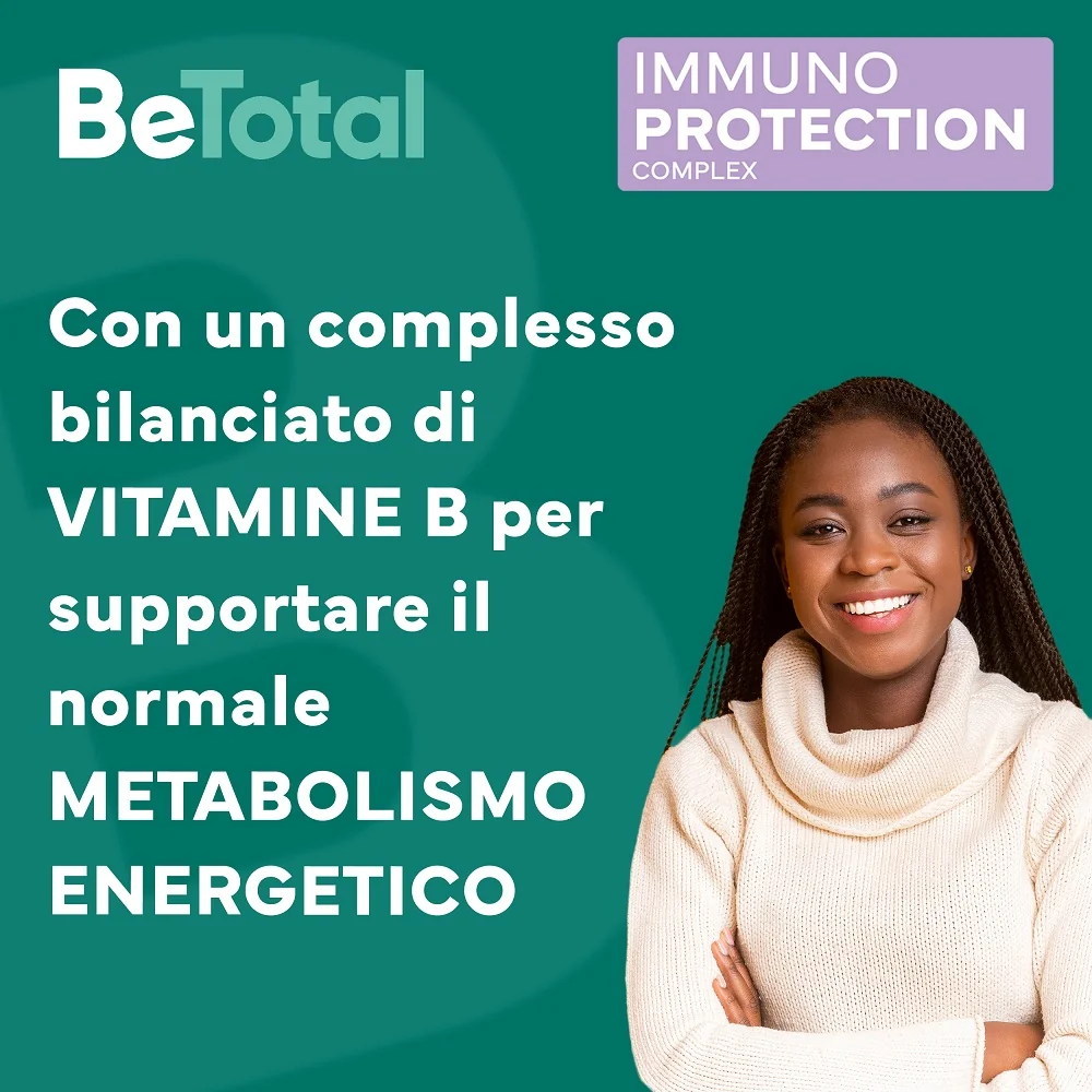 Be-Total Immuno Protection 14 Bustine Integratore Alimentare Difese Immunitarie Vitamina B Zinco