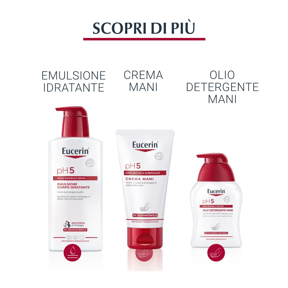 Eucerin Olio Doccia 400 ml Pelli Sensibili