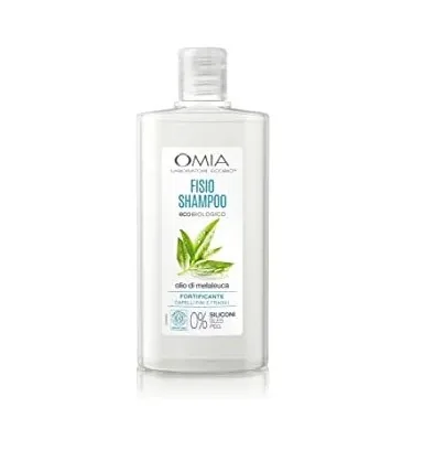 Omia Shampoo Trattante Melaleuca Ecobio 200 ml Capelli Fini e Fragili