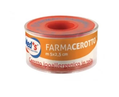 Cerotto Meds Ipoallergenico Tela 500X2,5 cm SSR