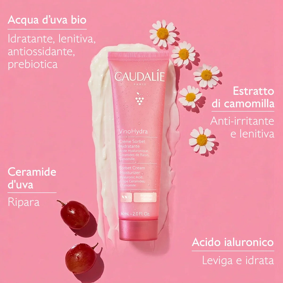 Vinohydra Crema Sorbetto Idratante 60 Ml
