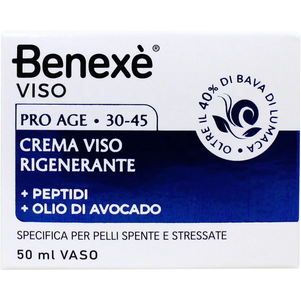 Benexè Crema Viso Rigenerante Age 30-45 50 ml Protettiva e ristrutturante