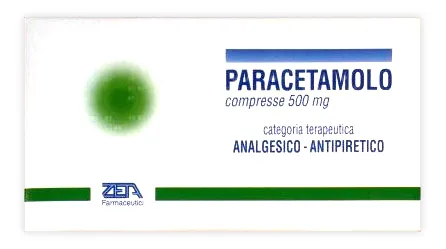 Paracetamolo Zeta 500 mg 20 Compresse