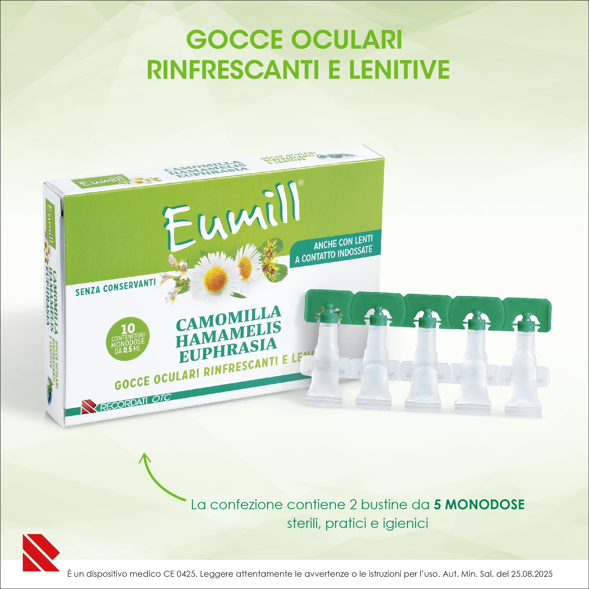 Eumill Gocce Oculari 10Fl0,5 ml Rossore Occhi