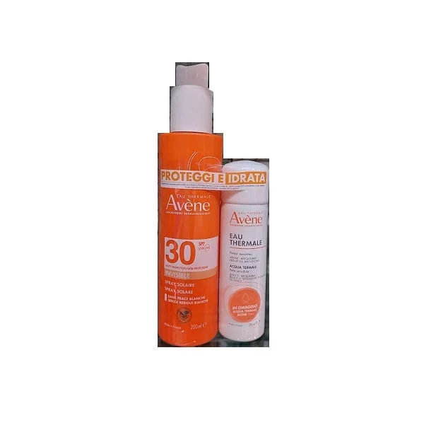 Avene Solare Spray Spf30 200 ml + Avene Spray Acqua Termale 50 ml