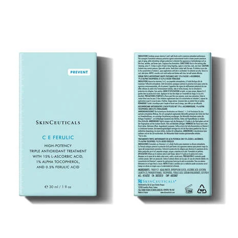 SkinCeuticals C E Ferulic Siero 30 Ml Antiossidante con Vitamina C ed E in forma pura