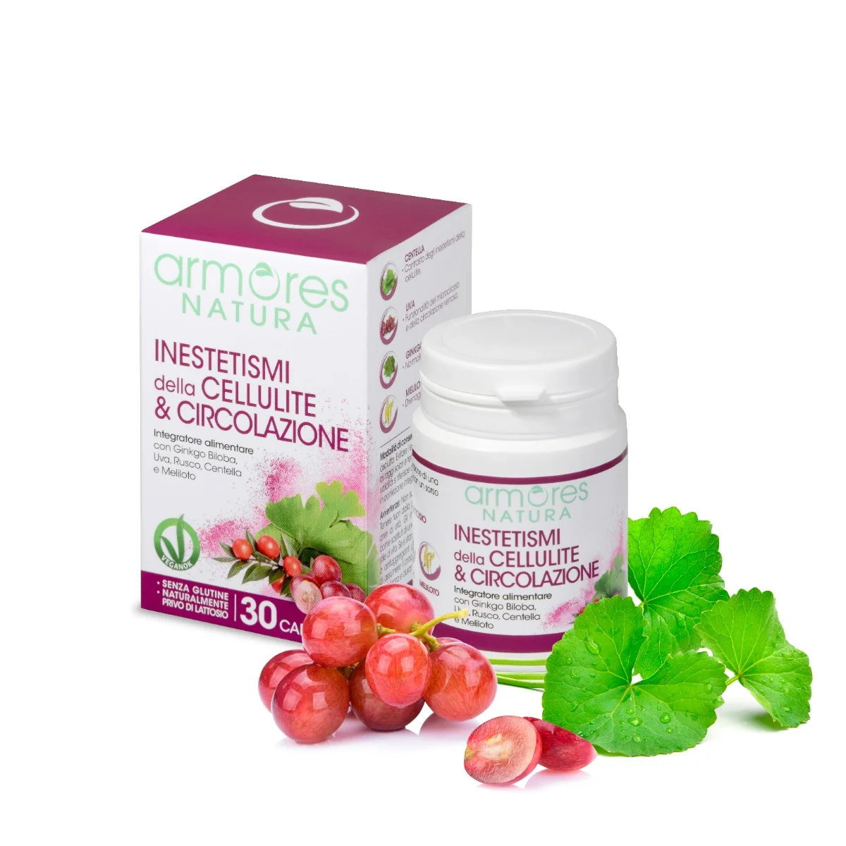 Armores Natura Inestetismi Cellulite 30 Compresse 