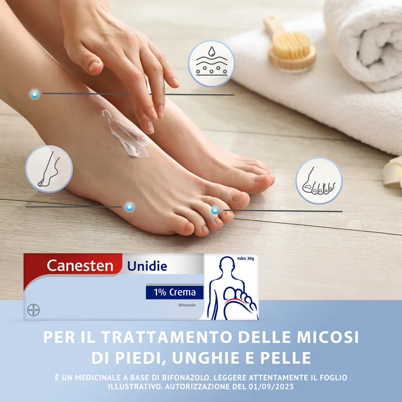 Canesten Crema Unidie Antimicotico 30g Funghi e Micosi