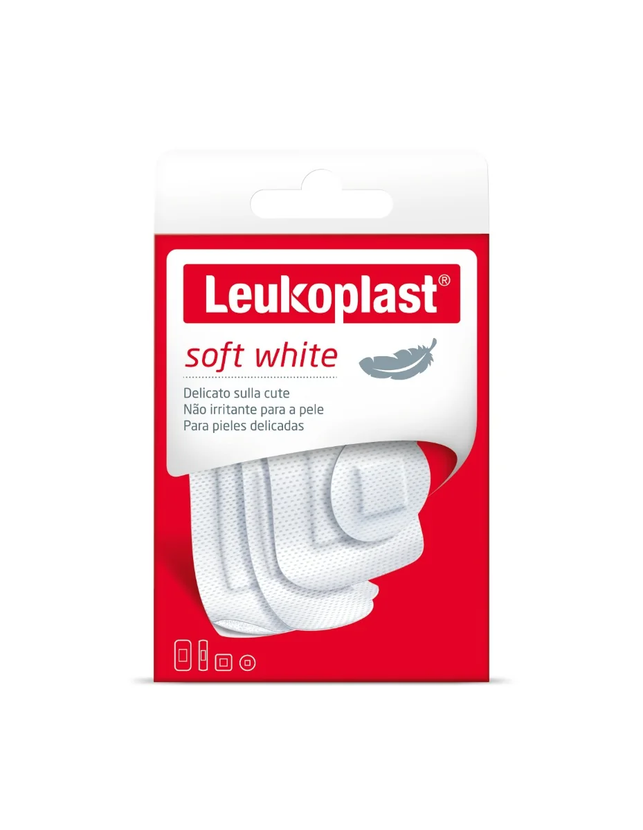 Leukoplast Soft White 40 Pezzi Ass Cerotti traspiranti