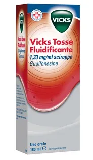 Vicks Tosse Fluidificante Flacone 180 ml