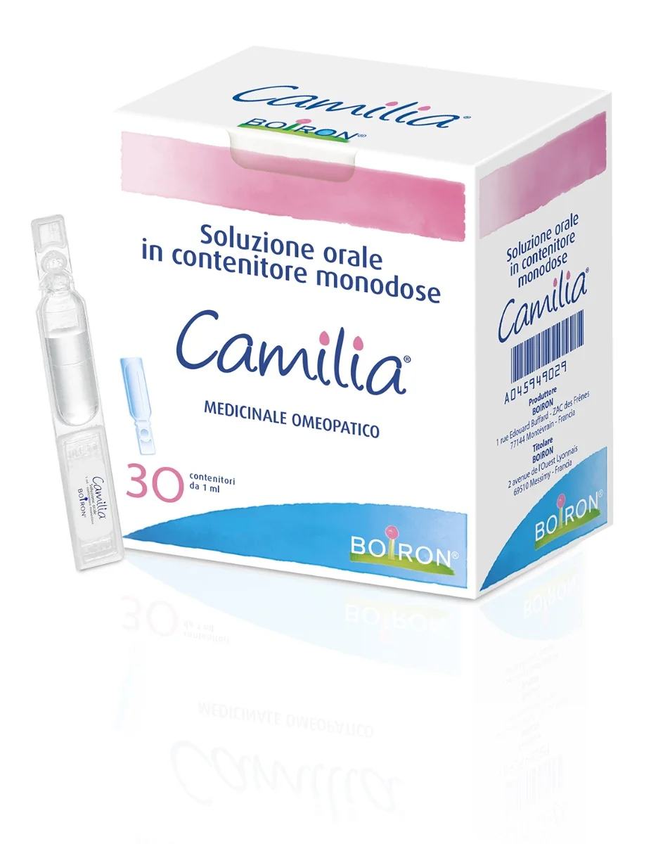 Boiron Camilia Soluzione Orale 30 Contenitori Monodose Medicamento Omeopatico