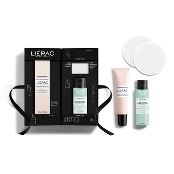 Lierac Cofanetto Hydragenist Occhi + Mini Acqua Micellare + Pads Set detersione e contorno occhi