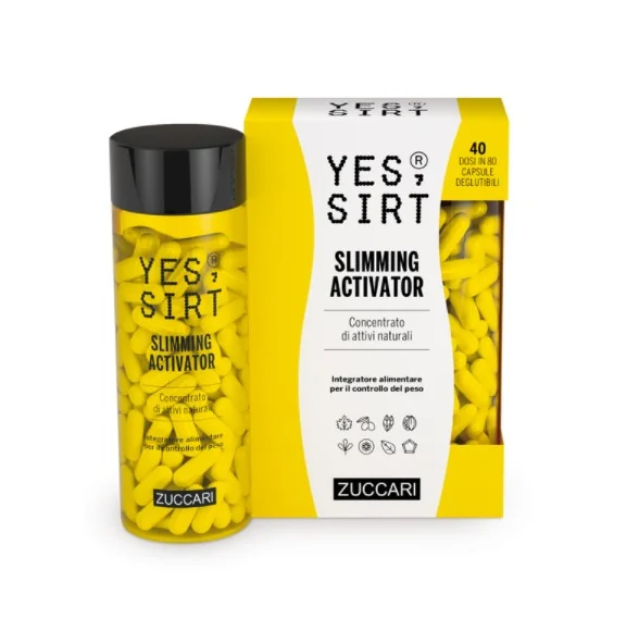 Yes Sirt Slimming Activator 80 Capsule 300 mg Metabolismo dei Grassi