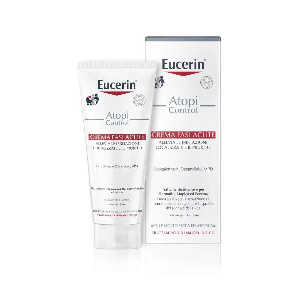 Eucerin AtopiControl Crema Fasi Acute 100 ml Dermatite Atopica
