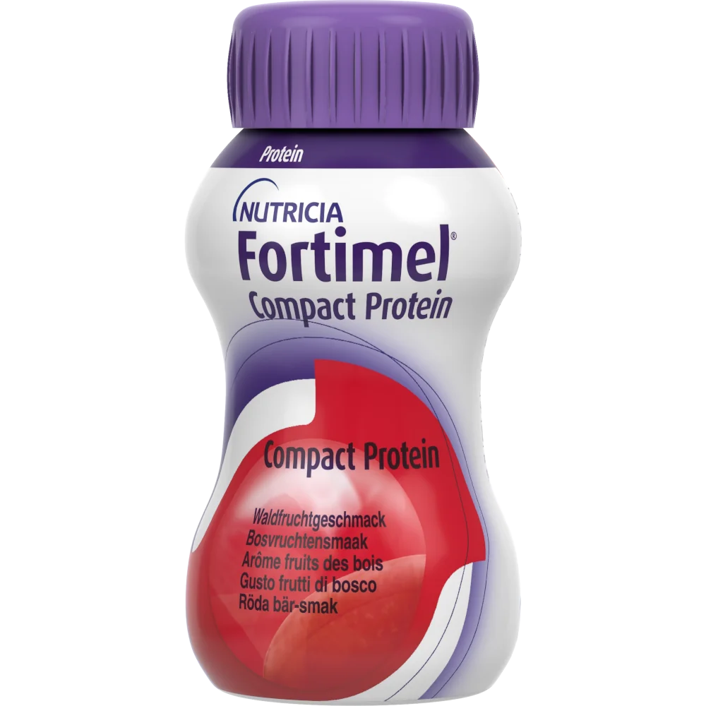 Fortimel Compact Protein Gusto Frutti Di Bosco 4x125 ml Integratore Nutrizionale