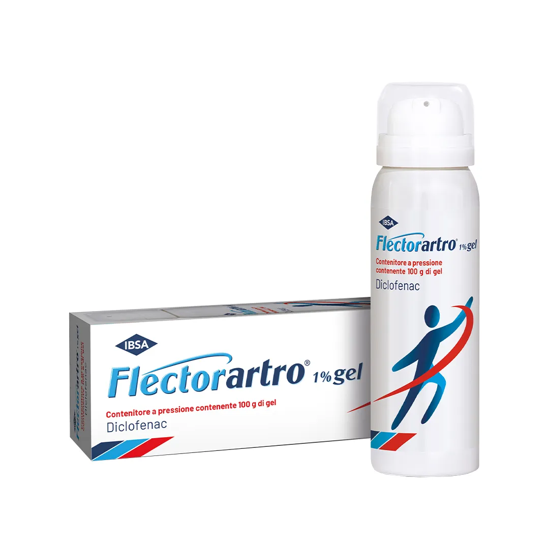 Flectorartro Gel 1% Dicoflenac 100 g Contro Dolore e Infiammazione