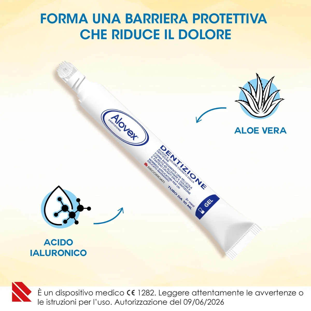 Alovex Dentizione Gel Primi Dentini 10 ml