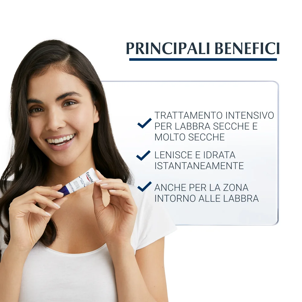 Eucerin Acute Lip Balm 10 ml Balsamo Labbra Intensivo