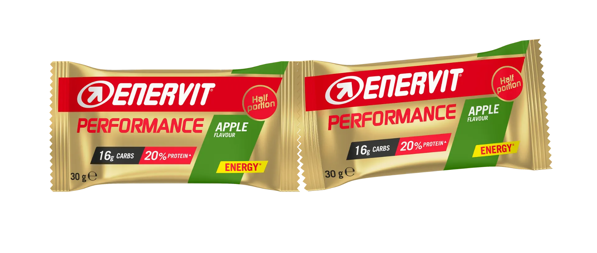 Enervit Power Sport Performance double Bar gusto Mela 2x30 gr Barretta energetica