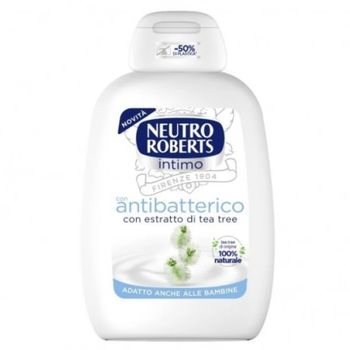 Neutro Roberts Intimo Detergente Antibatterico 200 ml Con Estratto di Tea Tree