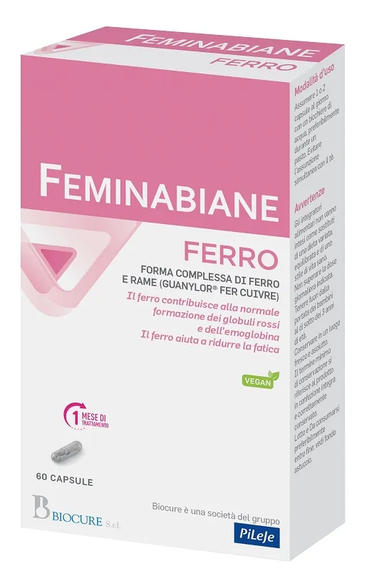 FEMINABIANE FERRO 60 CAPSULE