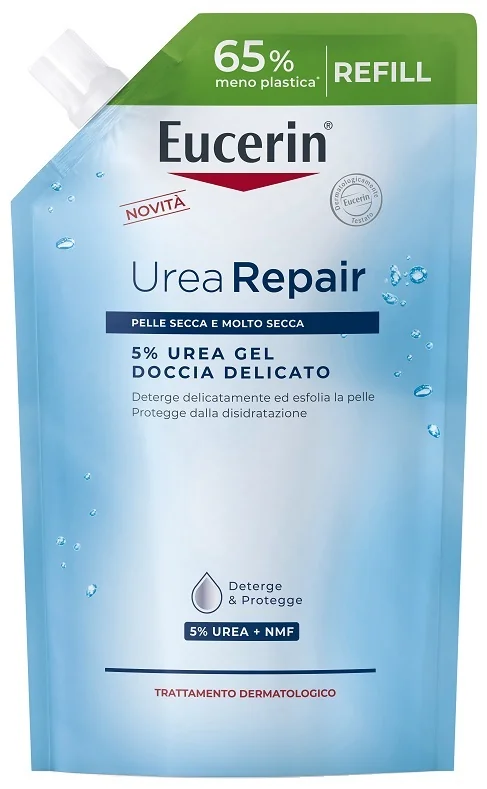 Eucerin 5% Urea Gel Doccia Refill 400 ml Detersione Quotidiana