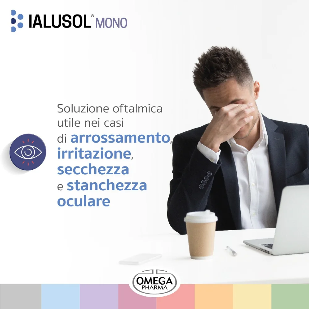 Ialusol Mono Gocce oculari 20 Flaconcini