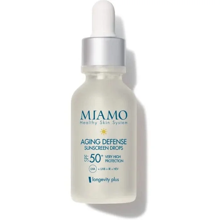 Aging Defense Sunscreen Drops Spf 50+ Effetto Gold-Illuminante