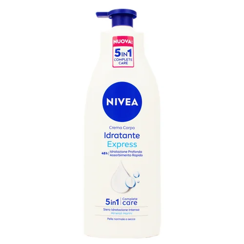 Nivea Crema Corpo Idratante Express Adatta a Tutto il Corpo