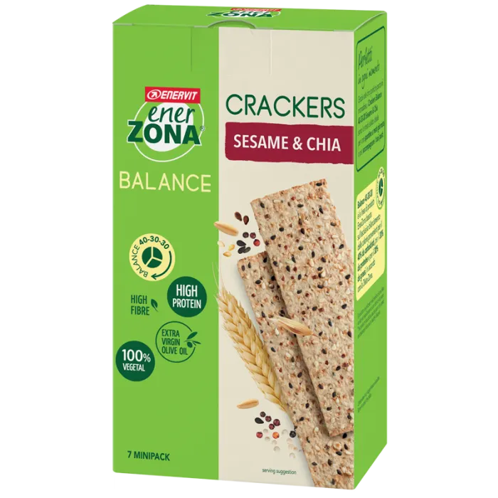 Enerzona Crackers Sesamo & Chia 175 g