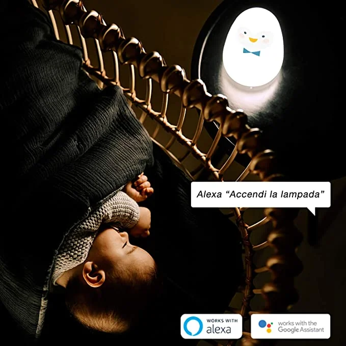 Suavinex Lampada Pinguino Luce Notturna Smart