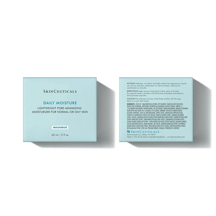 Skinceuticals Moisturize Daily Moisture Crema Idratante Astringente Per Pelli Miste 60 ml