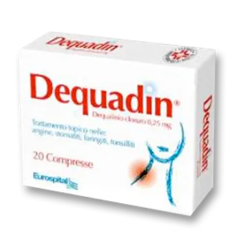 Dequadin 20 Compresse 0,25 mg 