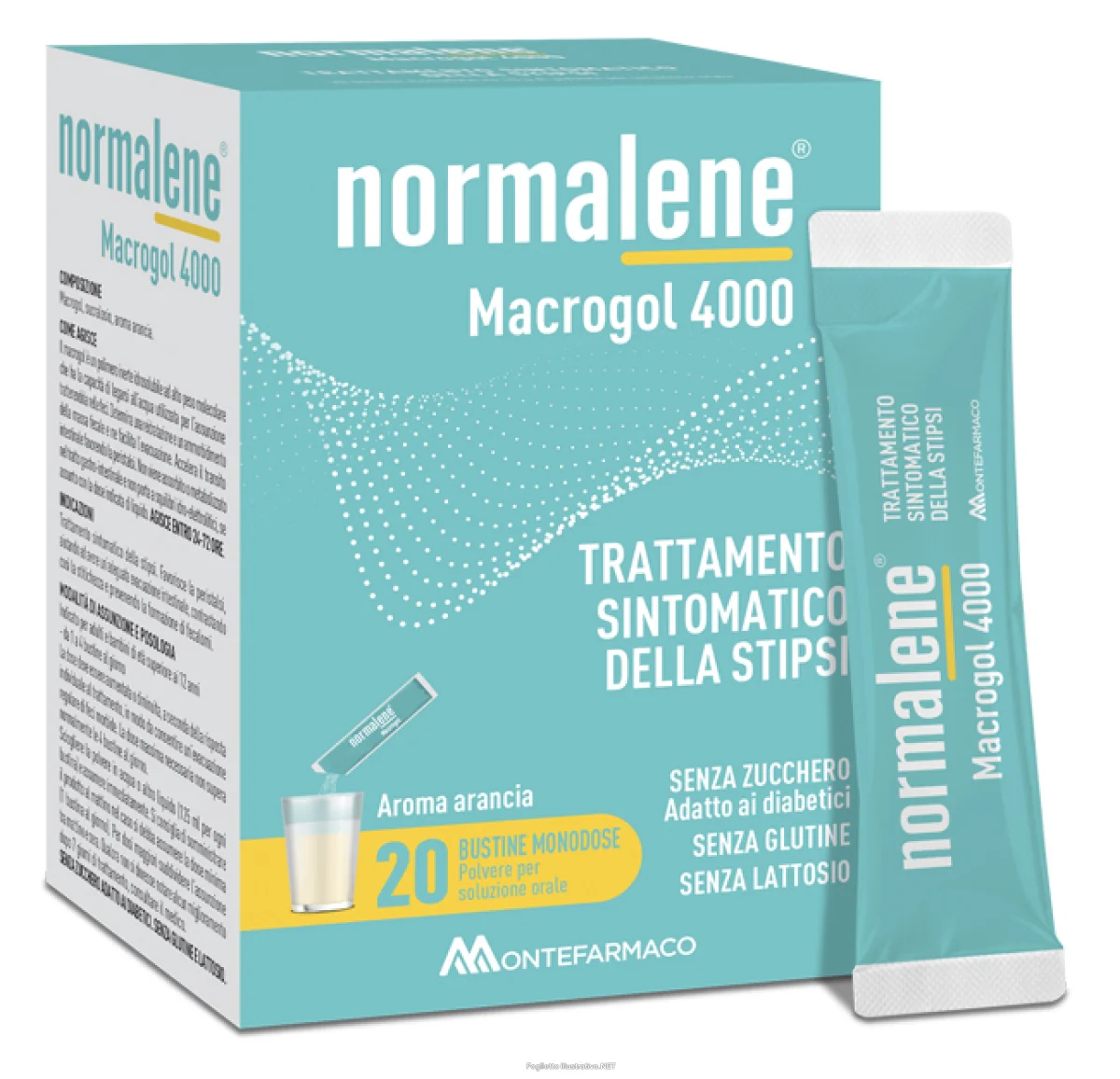 Normalene Macrogol 4000 20 Bustine Stipsi